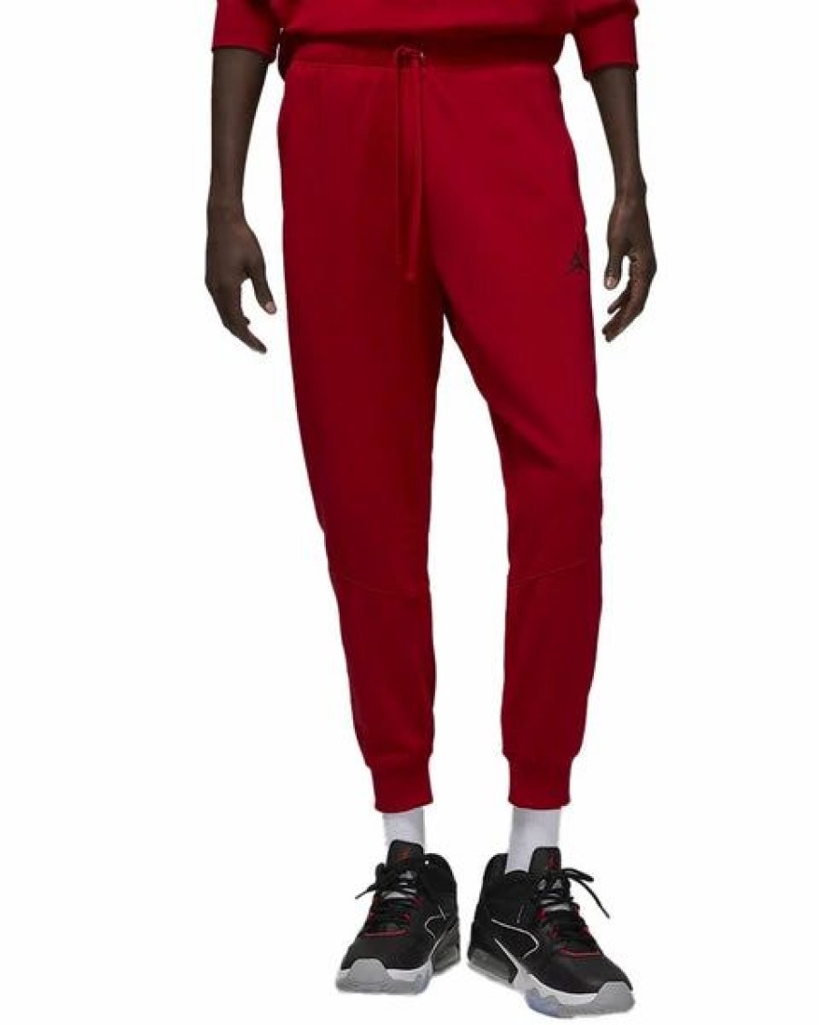 Bottoms * | Men'S Jordan Gym Red Dri-Fit Sport Crossover Fleece Jogger (Dq7332 687) M