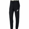 Bottoms * | Women'S Nike Black/White Sportswear Rally Jogger (931868 010 Xs