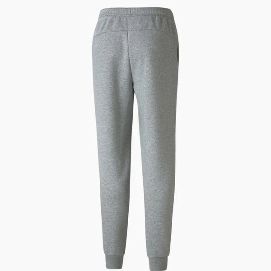 Bottoms * | Men'S Puma Medium Gray Heather Bmw Mms Ess Fleece Sweatpants S