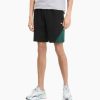 Bottoms * | Men'S Puma Black/Green/White Mercedes Amg Petronas F1 Sweat Shorts S