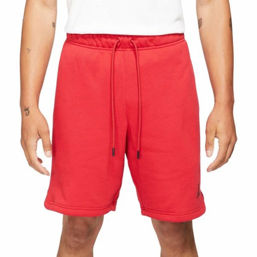 Bottoms * | Men'S Jordan Gym Red Essentials Fleece Shorts S