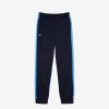 Bottoms * | Men'S Lacoste Argentine Blue/Navy Sport Tennis Training Pants 3/S