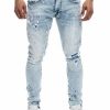 Bottoms * | Men'S Smoke Rise Cypher Blue Shotgun Semi Basic Jeans 30 32