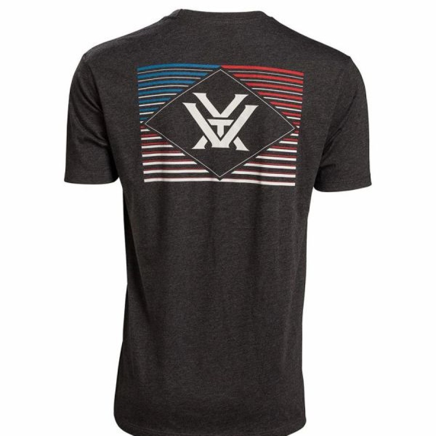 Logo Wear * | Vortex Rank And File Short Sleeve T-Shirt Charcoal