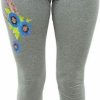 Bottoms * | Women'S Nike Grey Sportwear Graphic Floral Leggings (Aq9728 063) M