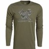 Logo Wear * | Vortex Digi Camo Core Long Sleeved T-Shirt Military Heather