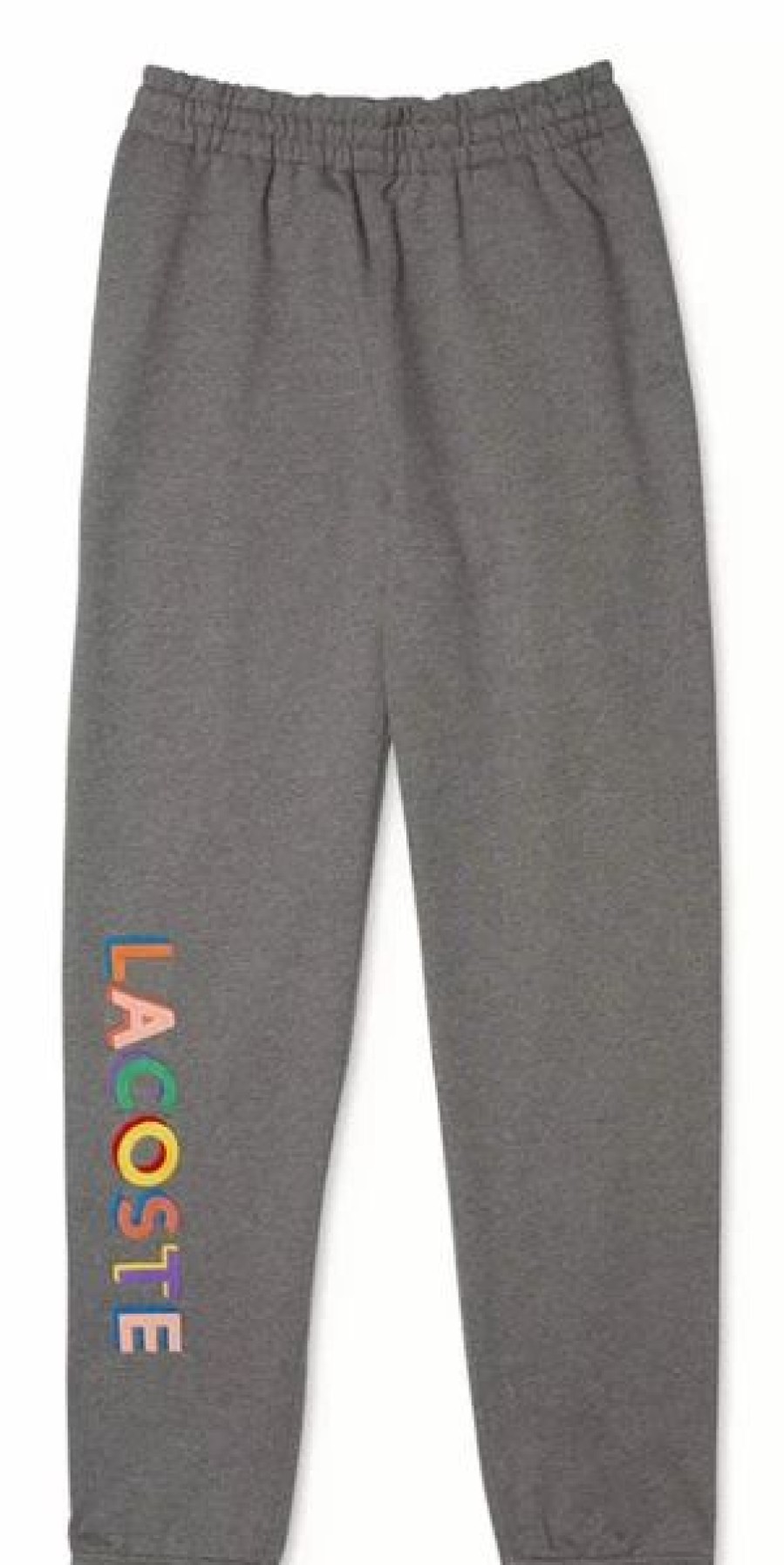 Bottoms * | Lacoste Heather Lead L!Ve Embroidered Fleece Jogging Pants M