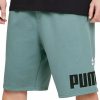 Bottoms * | Men'S Puma Mineral Blue Big Fleece Logo 10 Shorts S