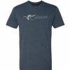 Logo Wear * | Stone Glacier Short Sleeve T-Shirt Navy Blue