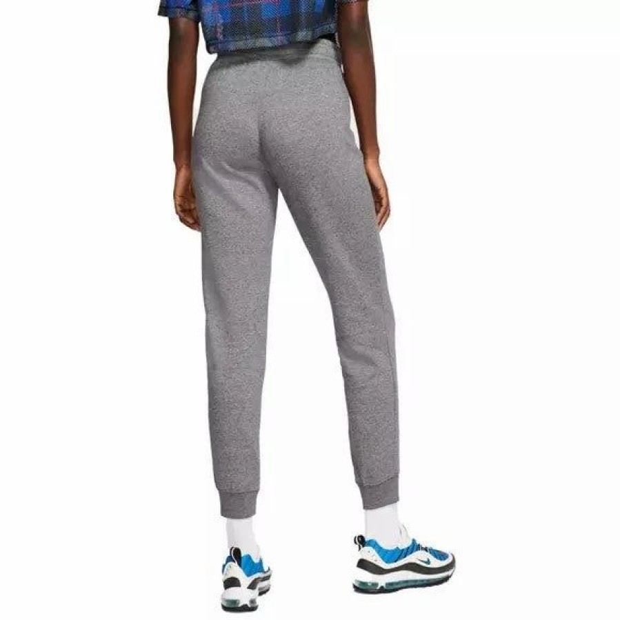 Bottoms * | Women'S Nike Grey Heather/White Sportswear Essential Jogger (Bv4095 063) Xs