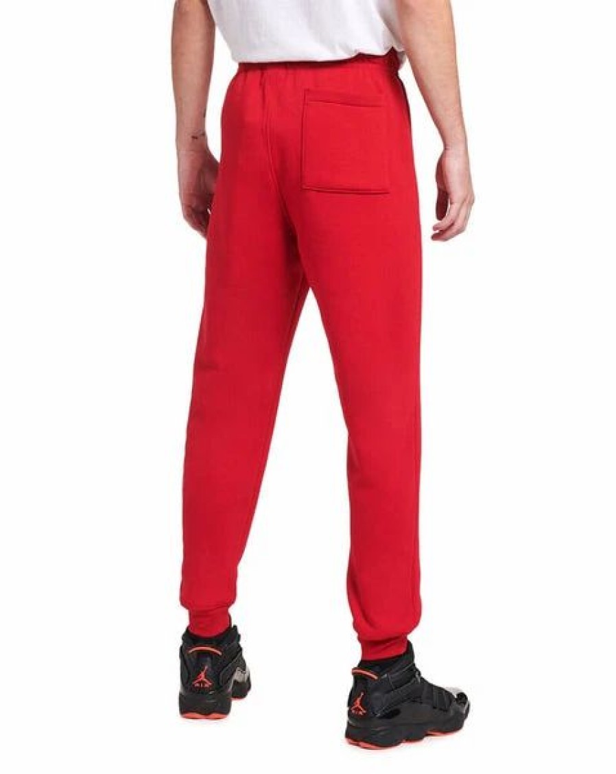 Bottoms * | Men'S Jordan Gym Red Essential Fleece Jogger (Dq7340 687) S