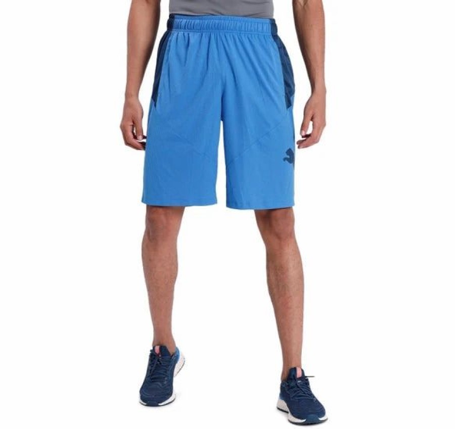 Bottoms * | Men'S Puma Cat Shorts Palace Blue-Dark Denim S