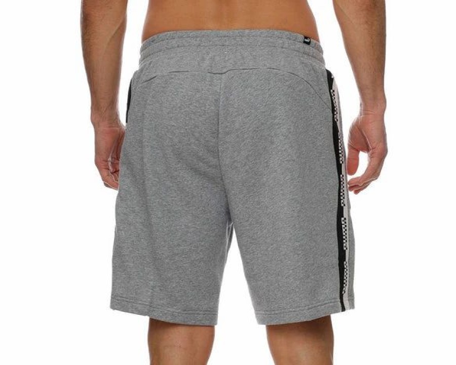 Bottoms * | Men'S Puma Medium Gray Heather Amplified Shorts Xs