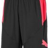 Bottoms * | Men'S Puma Cat Shorts Puma Black-Ignite Pink Xs