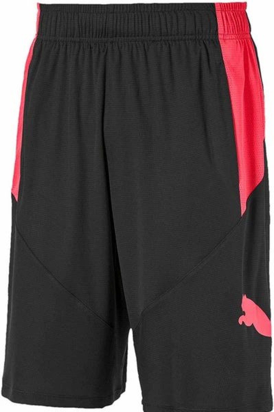 Bottoms * | Men'S Puma Cat Shorts Puma Black-Ignite Pink Xs