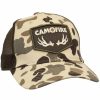 Headwear * | Fire Old School Hunters Trucker Hat Camo