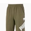 Bottoms * | Puma Big Fleece Logo Short 10 Burnt Olive Xl