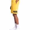 Bottoms * | Men'S Puma Bamboo Big Fleece Logo 10 Shorts S