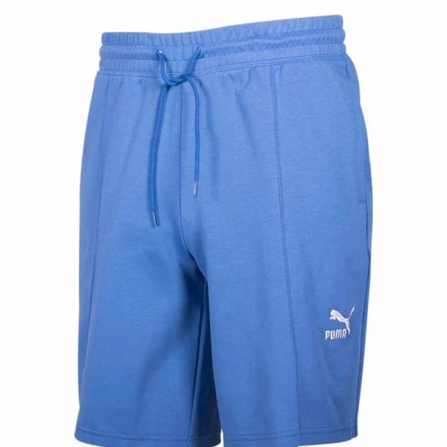 Bottoms * | Men'S Puma Star Sapphire Classics Pintuck Shorts (533062 13) 2Xl