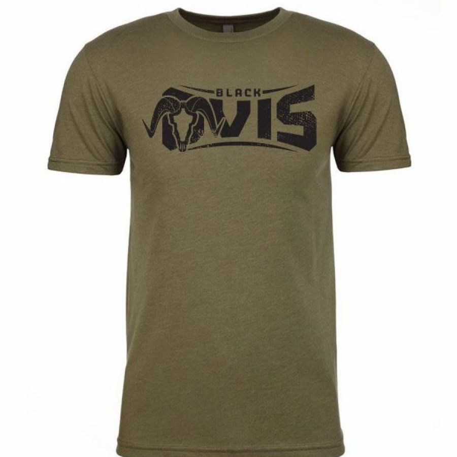 Logo Wear * | Blackovis Legends T-Shirt Military Green