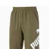 Bottoms * | Puma Big Fleece Logo Short 10 Burnt Olive S