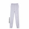 Bottoms * | Men'S Lacoste Silver Chine/White Sport Bicolour Fleece Jogging Pants 3/S