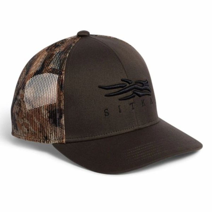 Headwear * | Sitka Icon Marsh Mid Pro Trucker Hat