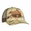 Logo Wear * | Blackovis Rockies Leather Patch Trucker Hat Multicam