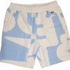 Bottoms * | Men'S Lacoste Light Blue/White Bold Logo Shorts 3/S