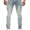 Bottoms * | Men'S Smoke Rise Industrial Blue Shotgun Semi Basic Jeans 30 32