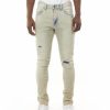 Bottoms * | Men'S Smoke Rise Flint Blue Rip & Repair Fashion Jeans 30 32