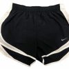 Bottoms * | Women'S Nike Black/White Drifit Tempo Shorts Xs