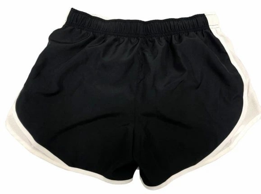 Bottoms * | Women'S Nike Black/White Drifit Tempo Shorts Xs