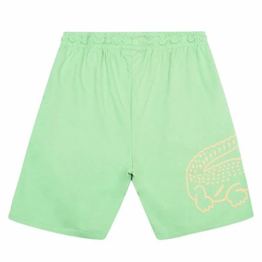 Bottoms * | Lacoste Liamone Big Croc Fleece Shorts 3/S