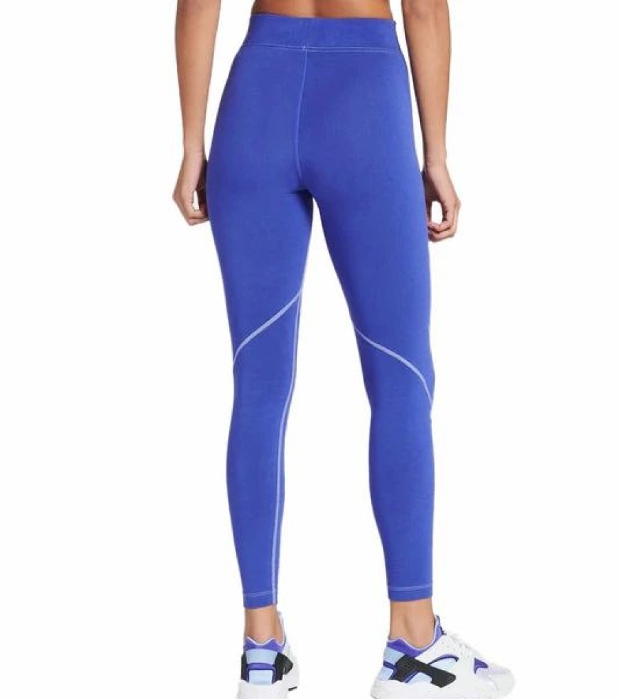 Bottoms * | Womens Nike Lapis Swoosh High Rise Leggings Xs