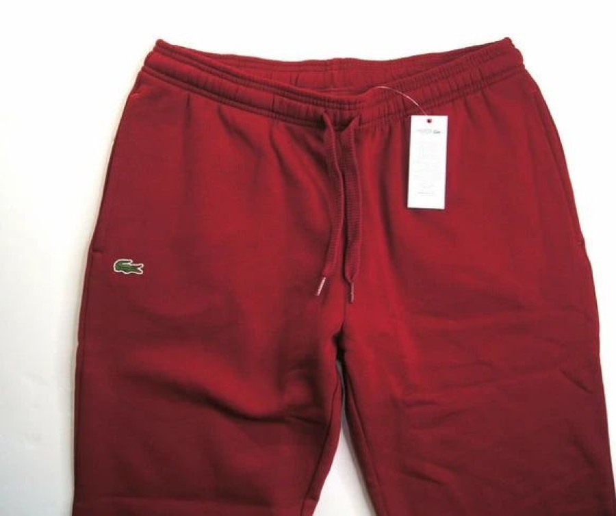 Bottoms * | Lacoste Bordeaux Sport Tennis Track Pants In Fleece 4/M