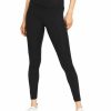 Bottoms * | Women'S Nike Black Mid-Rise Running Leggings Xs