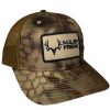 Headwear * | Muley Freak Kryptek Trucker Hat Highlander