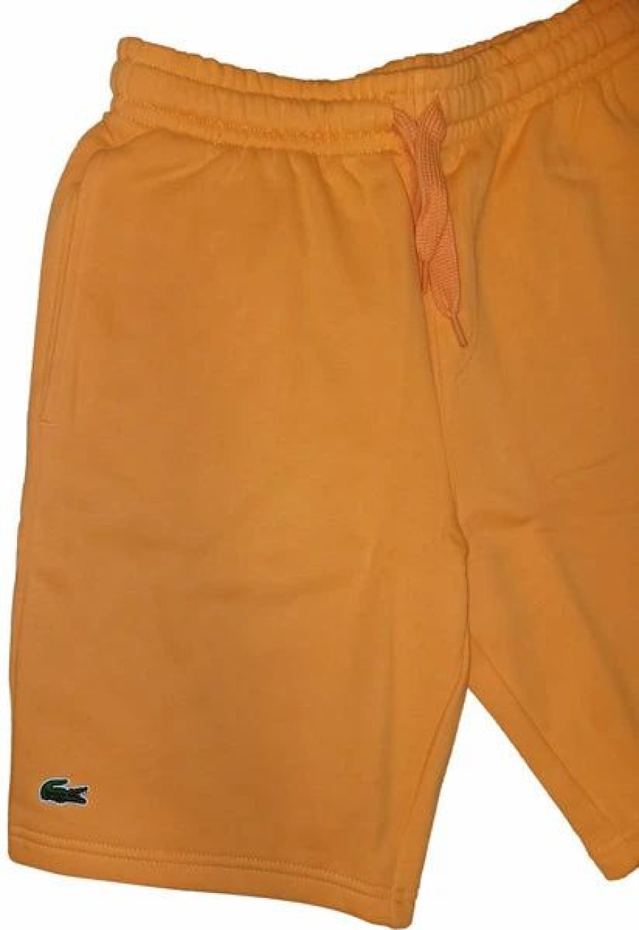 Bottoms * | Men'S Lacoste Pale Orange Sport Tennis Fleece Shorts 3/S