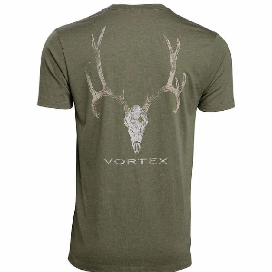 Logo Wear * | Vortex Head-On Muley Short Sleeve T-Shirt