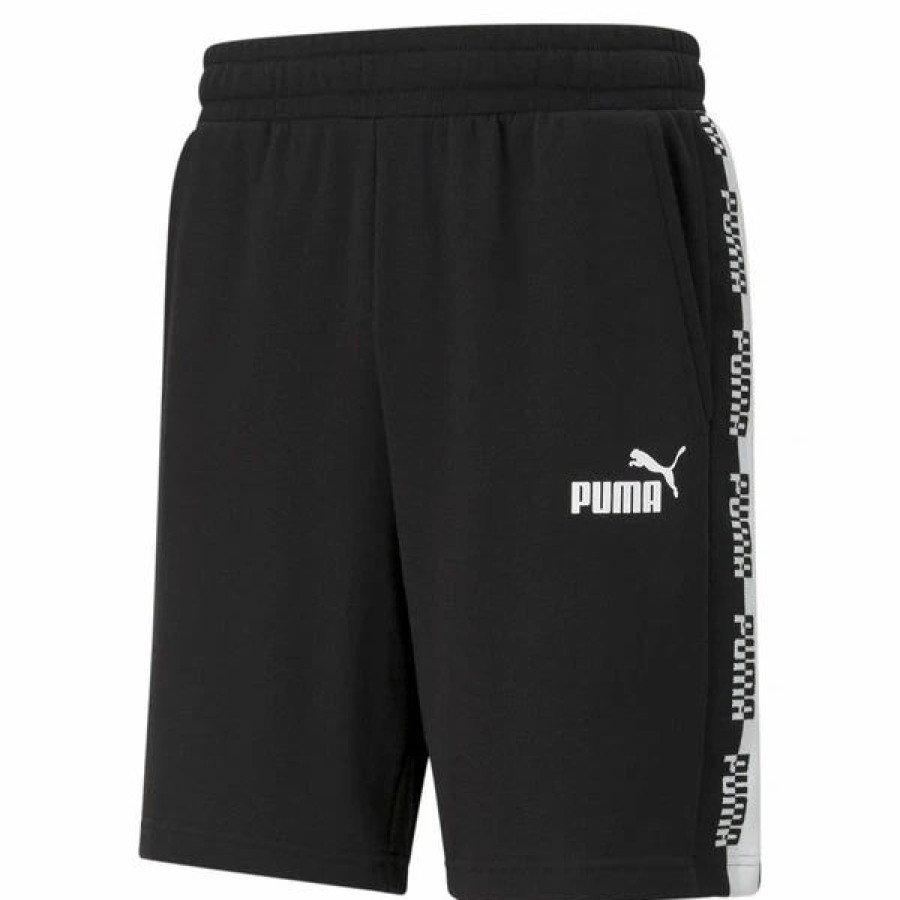 Bottoms * | Men'S Puma Black Amplified Shorts Xs