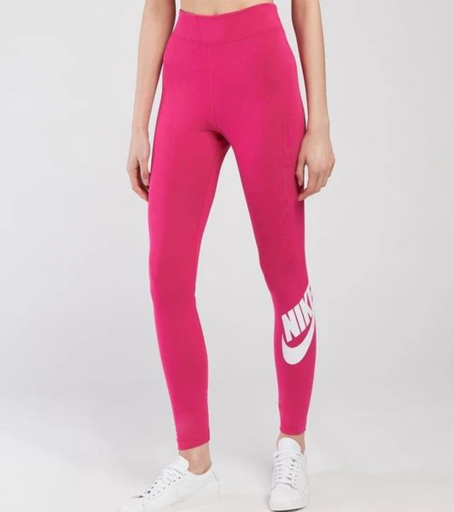 Bottoms * | Women'S Nike Fireberry Futura Essential Leggings Xs