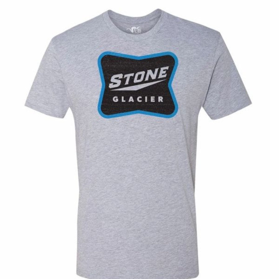 Logo Wear * | Stone Glacier Beer Logo Short Sleeve T-Shirt