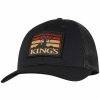 Headwear * | King'S Camo Pallet Patch Hat Black