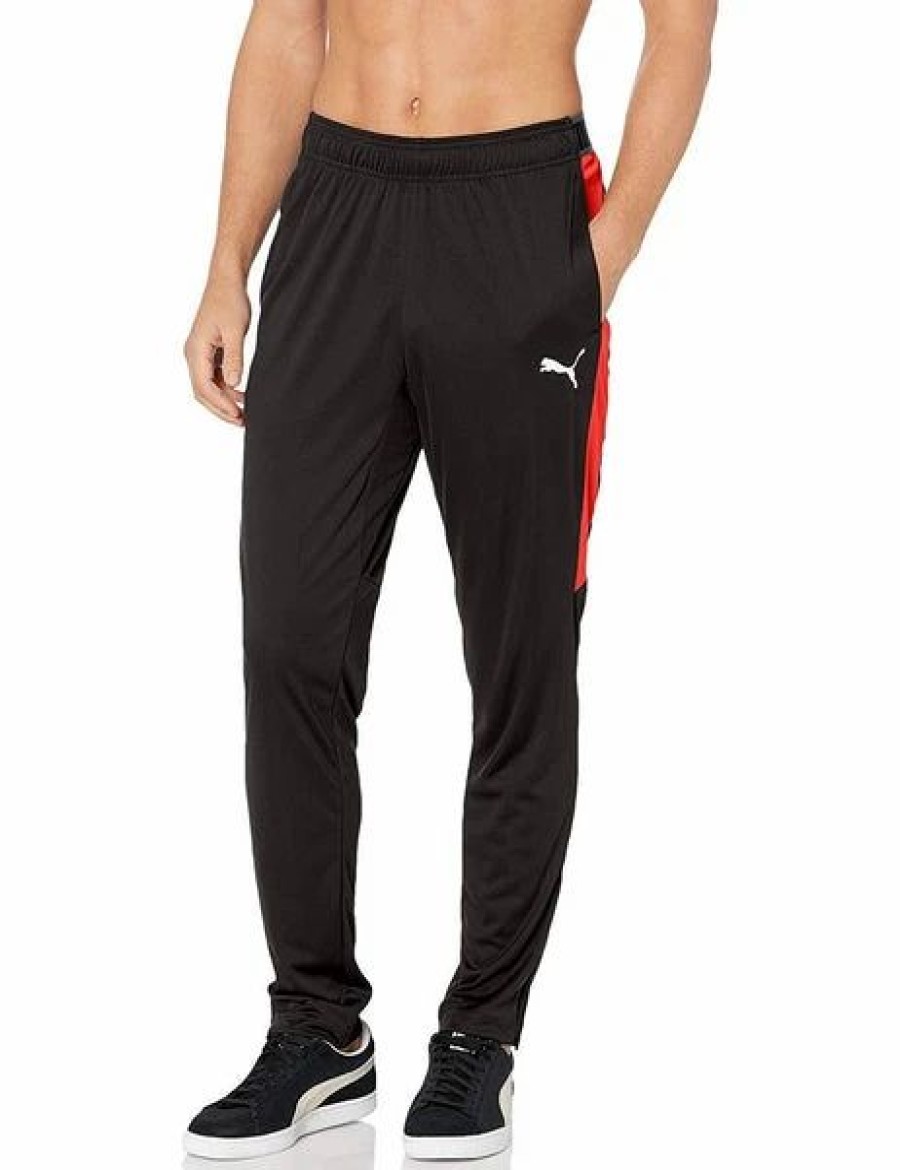 Bottoms * | Men'S Puma Puma Black-Puma Red Speed Pant 2Xl