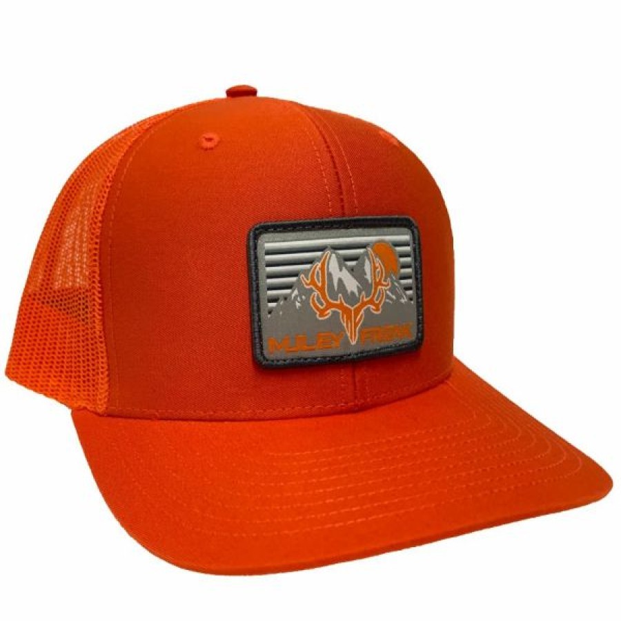 Logo Wear * | Muley Freak Backcountry Rifle Cap Orange