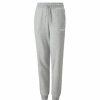 Bottoms * | Men'S Puma Power Light Gray Heather Fleece Sweatpants S