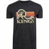 Logo Wear * | King'S Camo Sunrise Short Sleeve Shirt Graphite