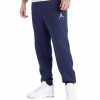 Bottoms * | Jordan Obsidian/White Jumpman Fleece Joggers S