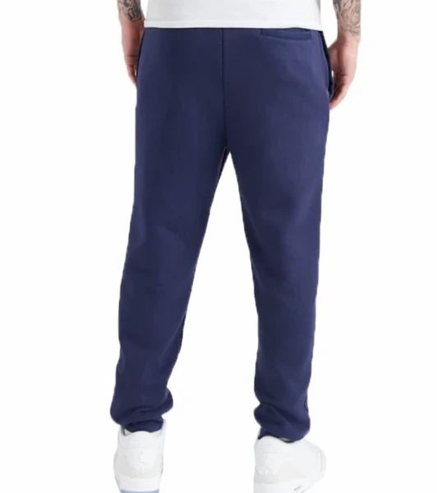 Bottoms * | Jordan Obsidian/White Jumpman Fleece Joggers S